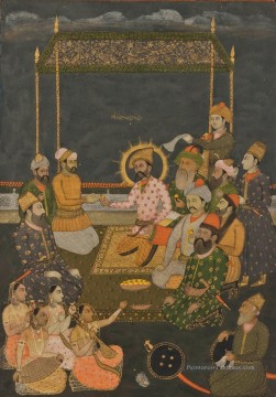 shah abbas religieux Islam Peinture à l'huile
